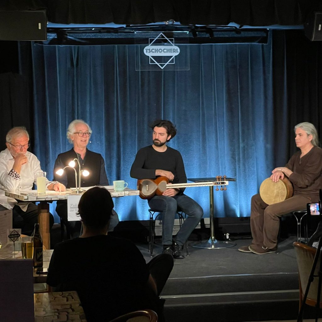 Bühnenprojekt DURCHREISENDE im Tschocherl Wien